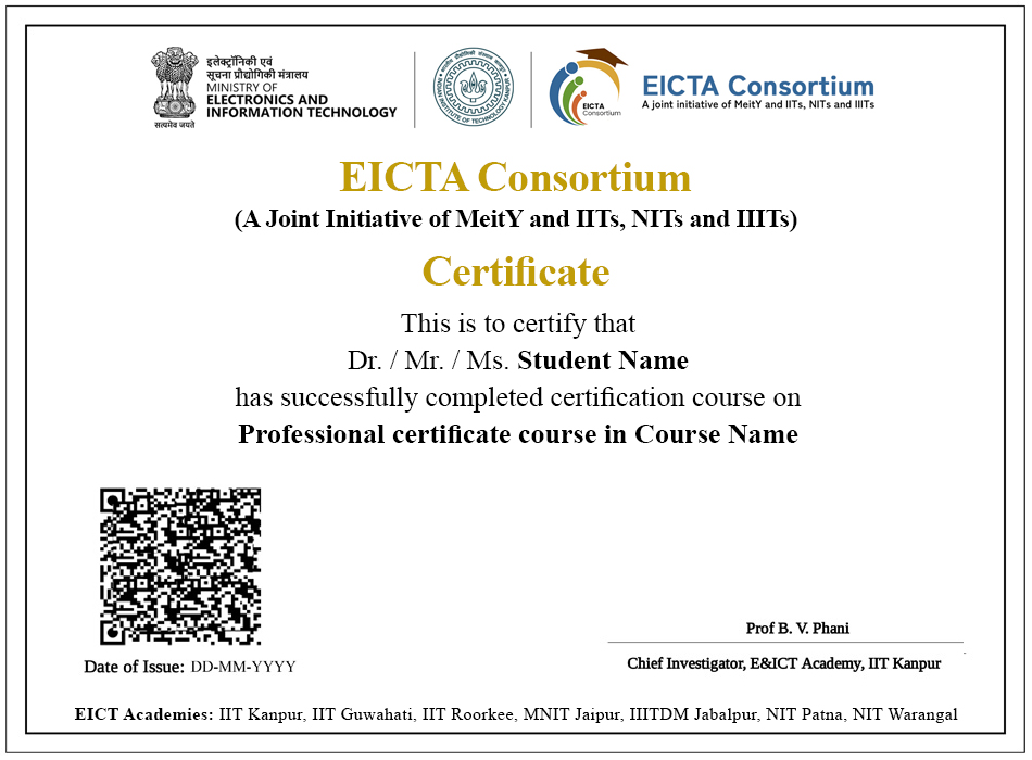 Course Completion Certificate