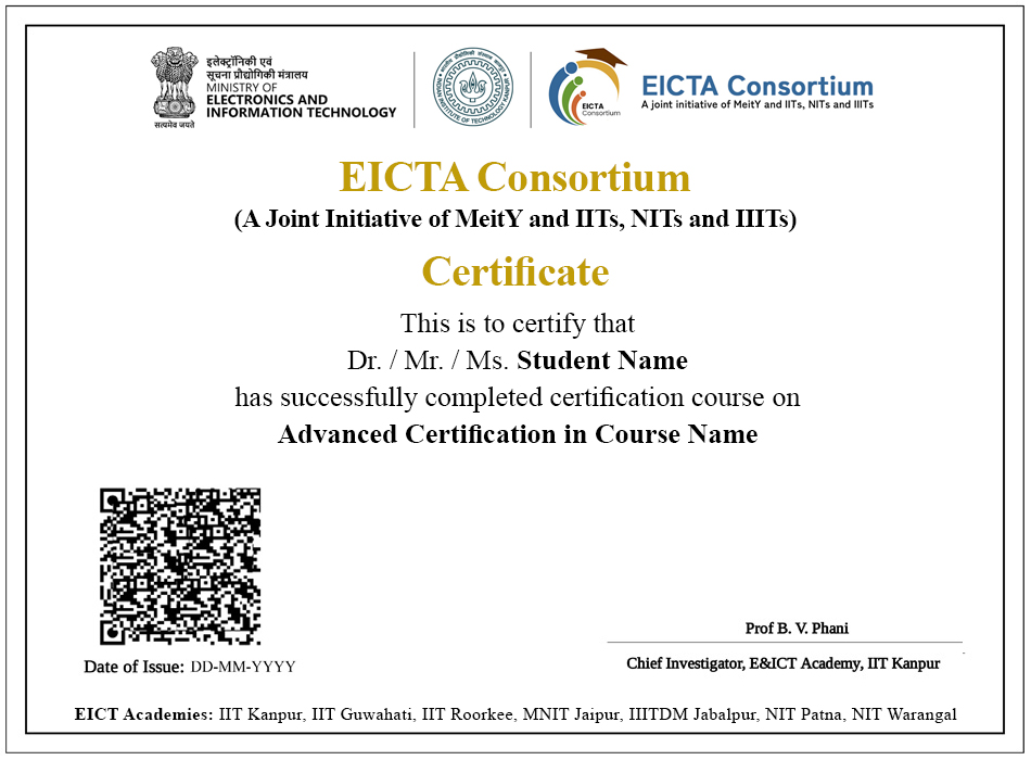 Course Completion Certificate